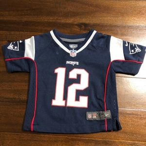 12 month baby Brady Patriots jersey